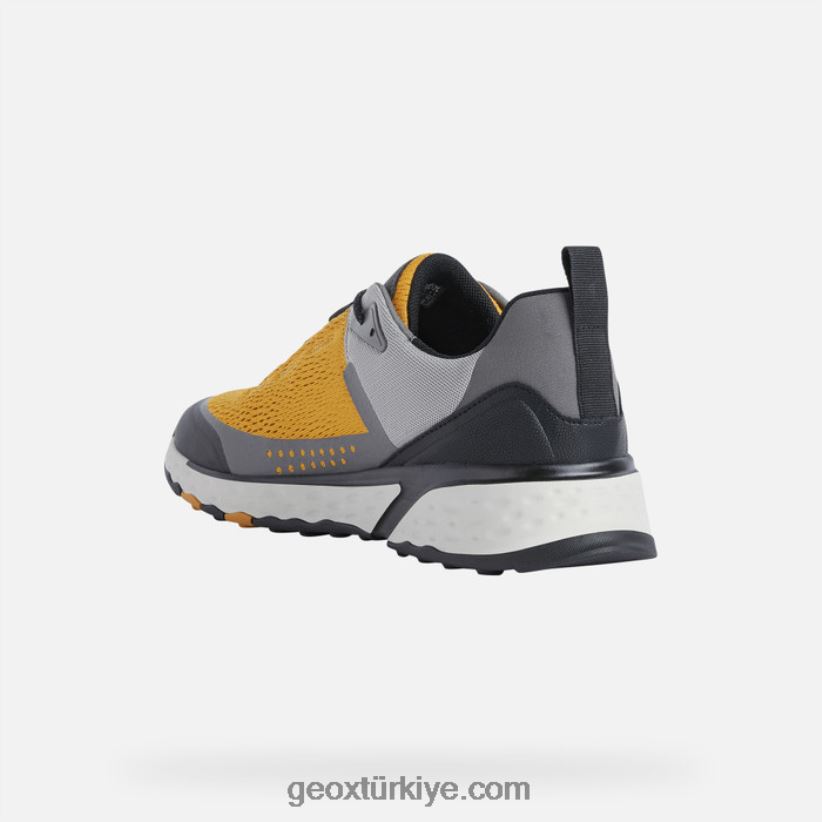 düz adam koyu sarı/lt gri Geox B60TP6899