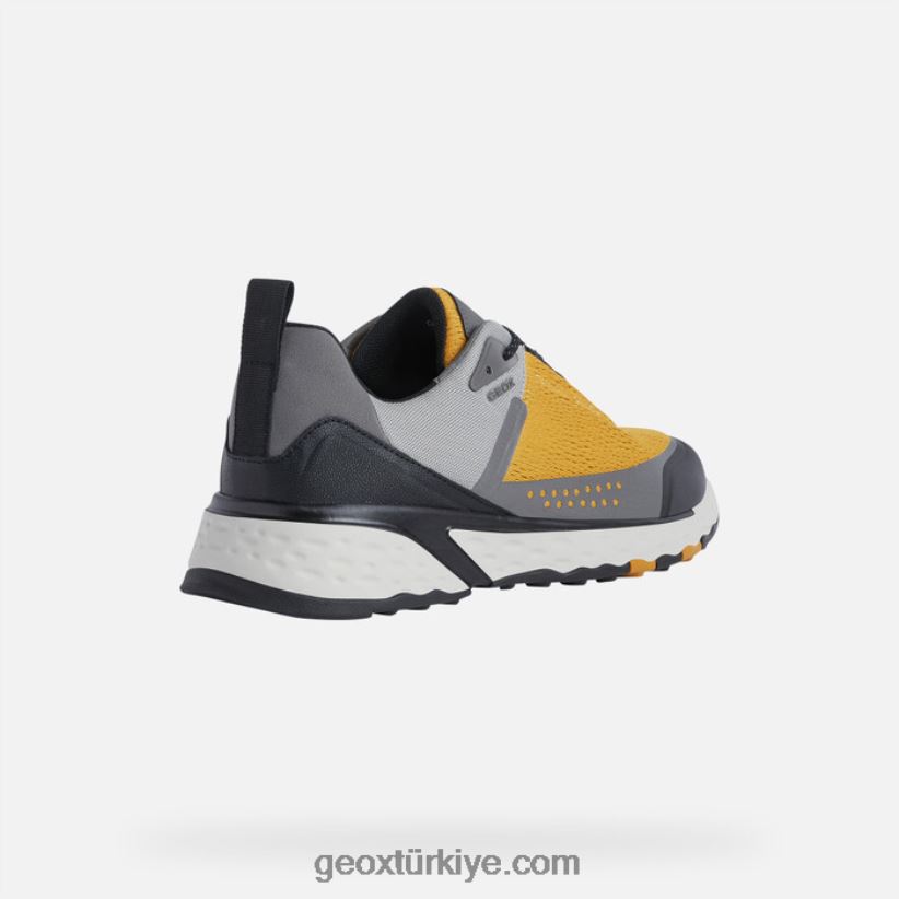 düz adam koyu sarı/lt gri Geox B60TP6899
