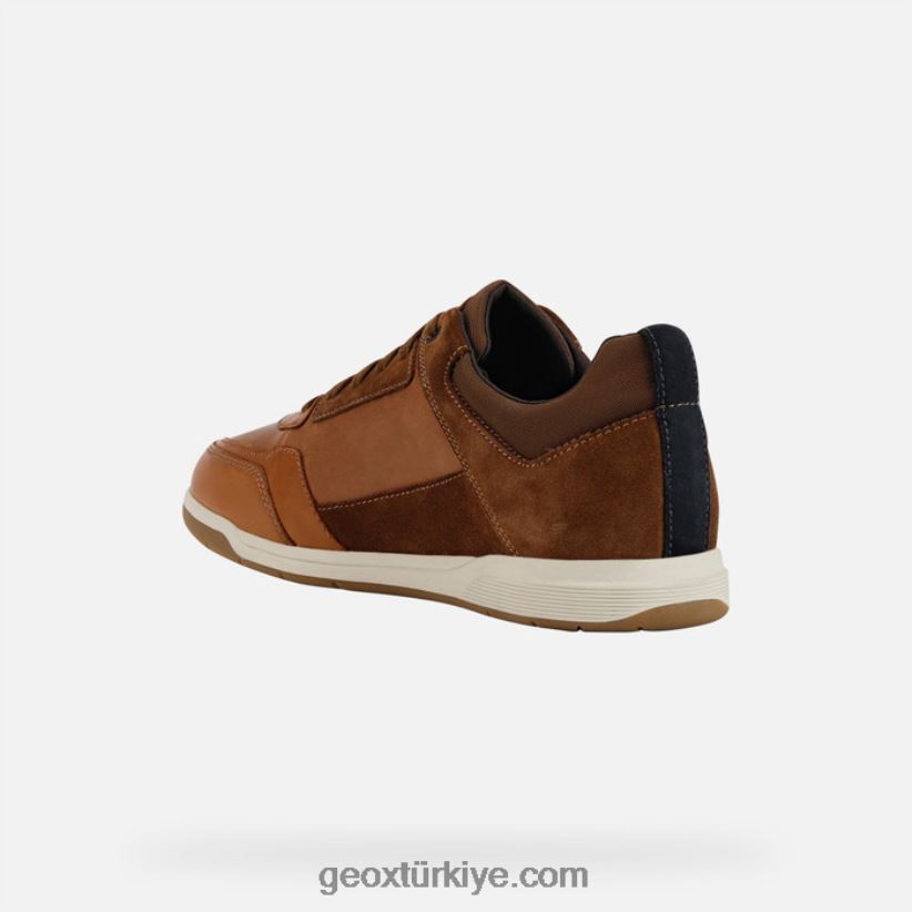 küre ec3 adam konyak/açık kahverengi Geox B60TP6934