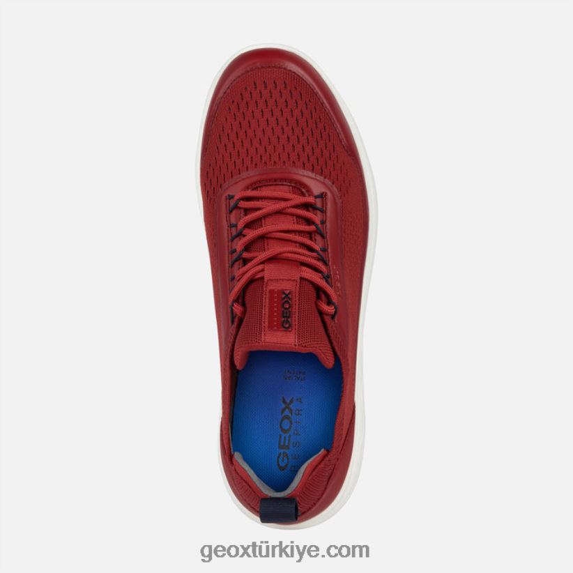 küresel adam koyu Kırmızı Geox B60TP6684