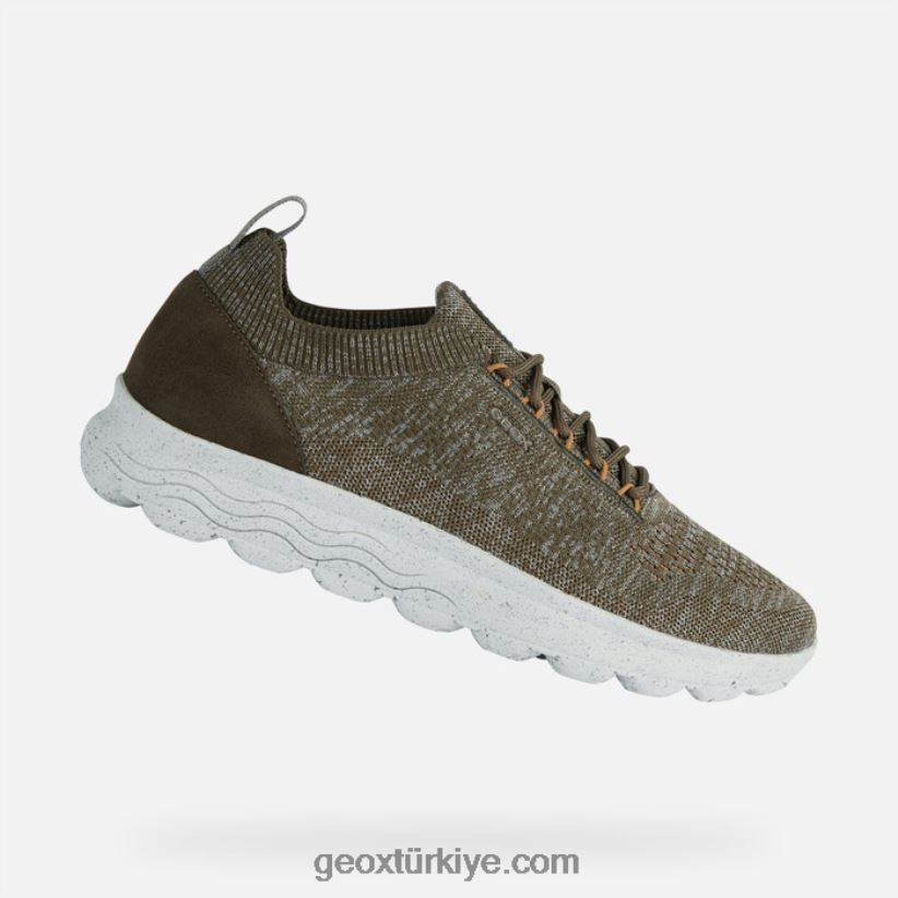 küresel adam koyu zeytin Geox B60TP6692