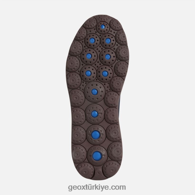 küresel adam lacivert/koyu kırmızı Geox B60TP6621