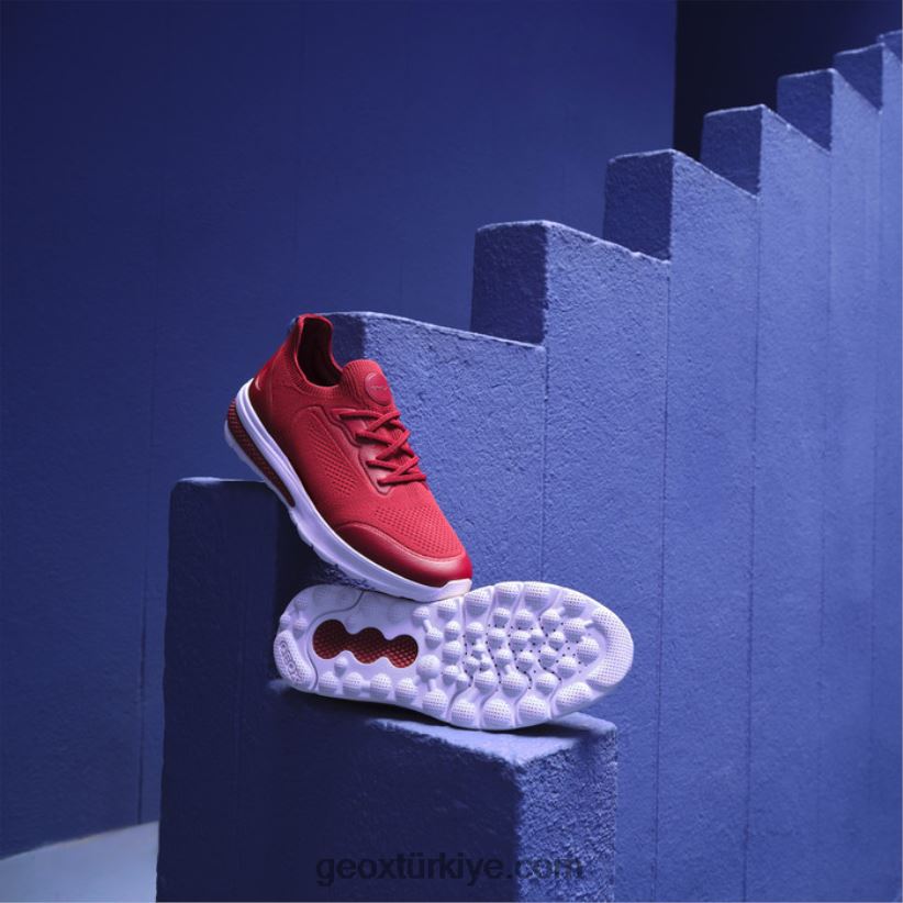 küresel aktif adam koyu Kırmızı Geox B60TP6637