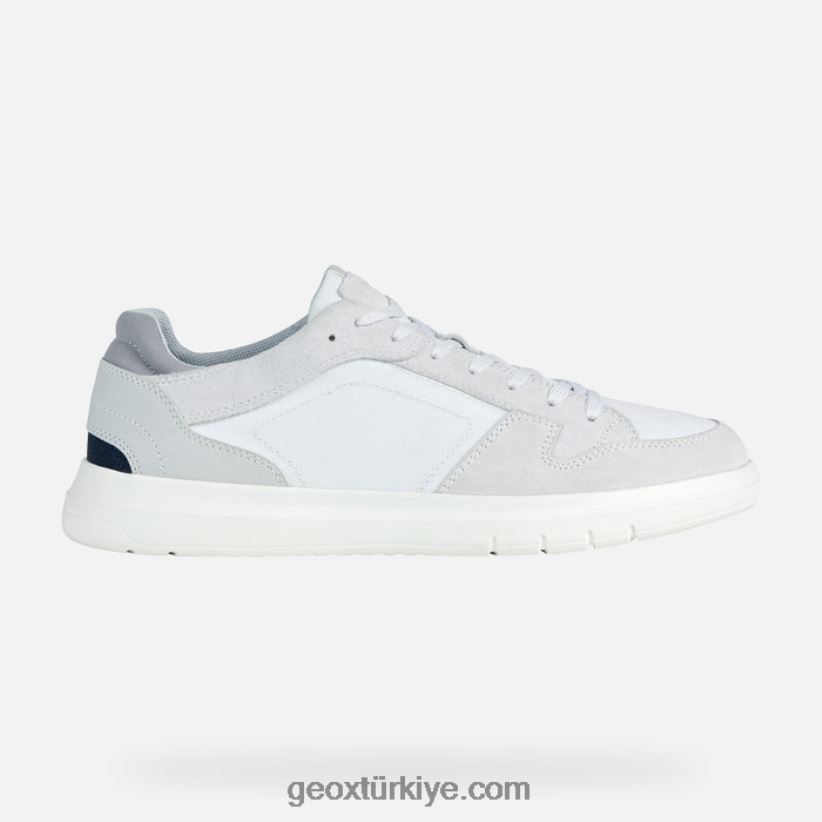 meridyen adam kırık beyaz/beyaz Geox B60TP61778