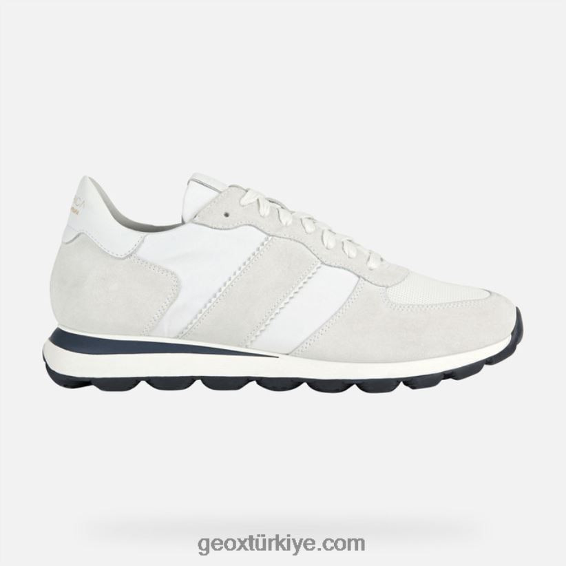spherica vs serisi adam kırık beyaz/açık gri Geox B60TP61660