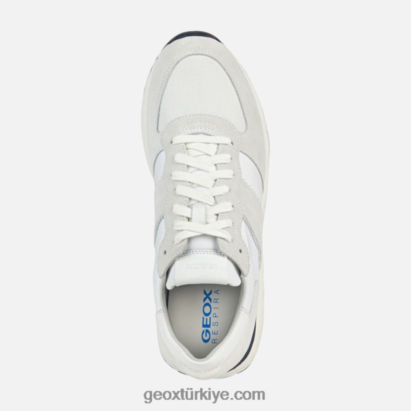spherica vs serisi adam kırık beyaz/açık gri Geox B60TP61660