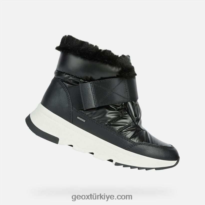 falena abx kadın siyah Geox B60TP61709