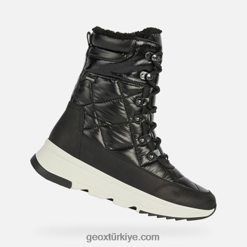 falena abx kadın siyah Geox B60TP6241