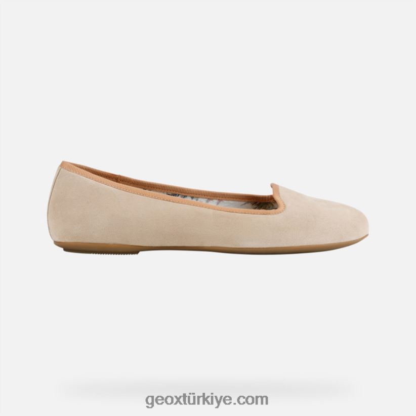 Palmiye kadını açık kahverengi/koyu ten Geox B60TP6445