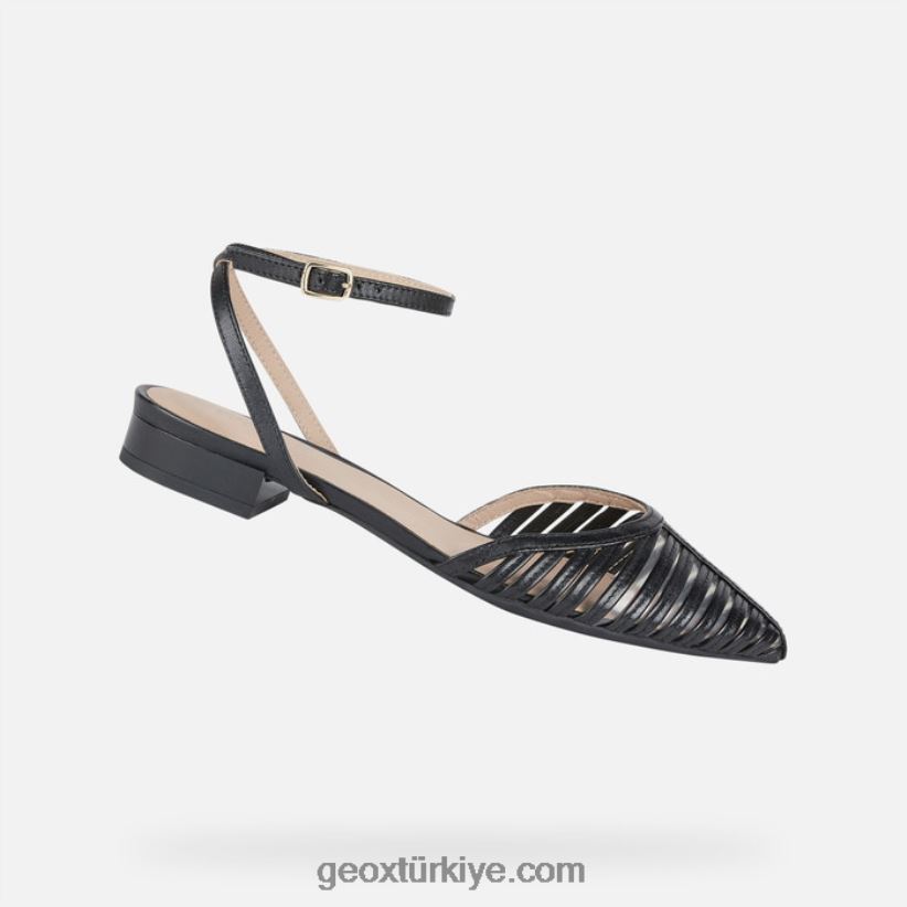 charyssa kadın siyah Geox B60TP6537