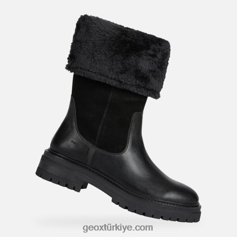 iridea kadın siyah Geox B60TP6222