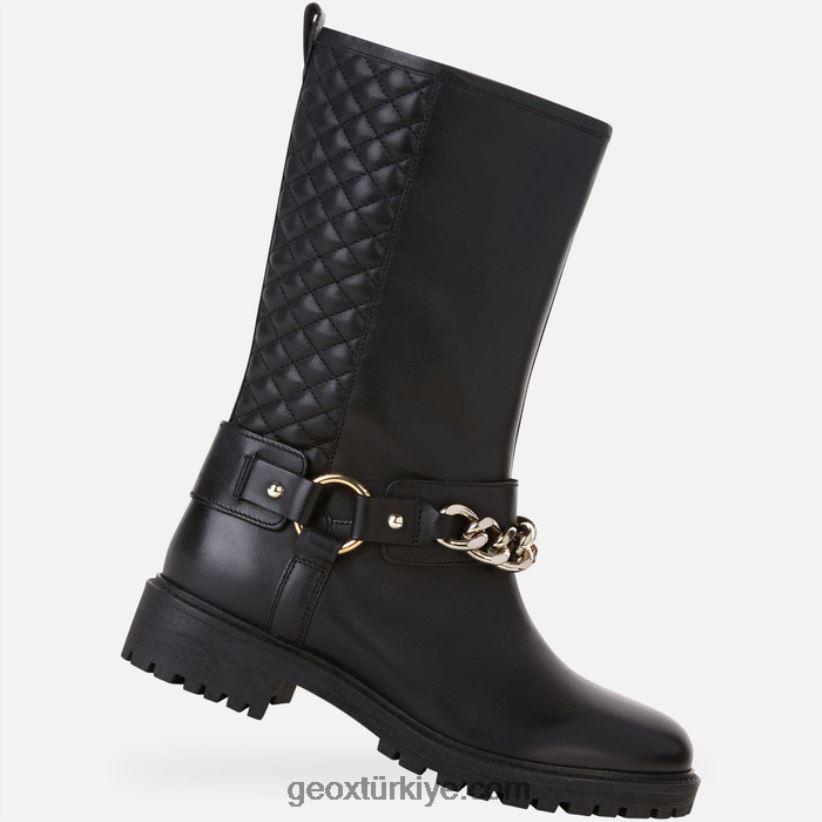 yaşlı kadın siyah Geox B60TP6320