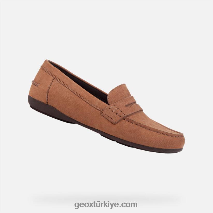 annytah moc kadın karamel Geox B60TP6456