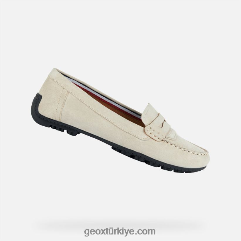 kosmopolis kavrama kadın Beyaz kapalı Geox B60TP6174