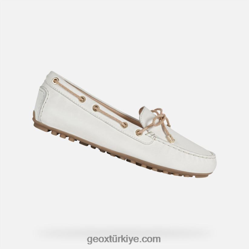 leelyan kadın kırık beyaz/kum Geox B60TP6387