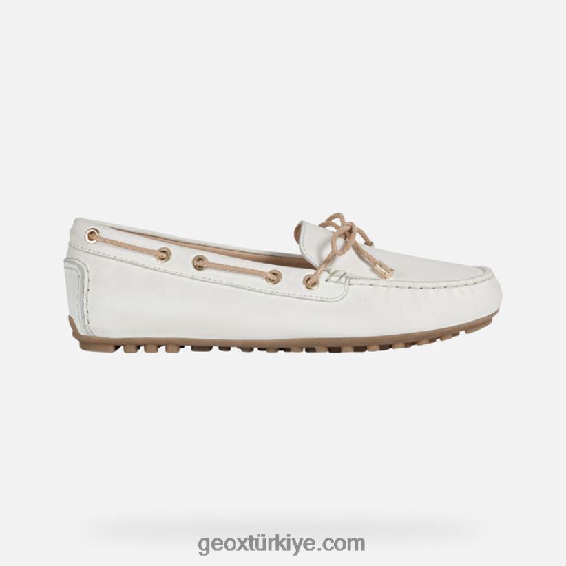 leelyan kadın kırık beyaz/kum Geox B60TP6387