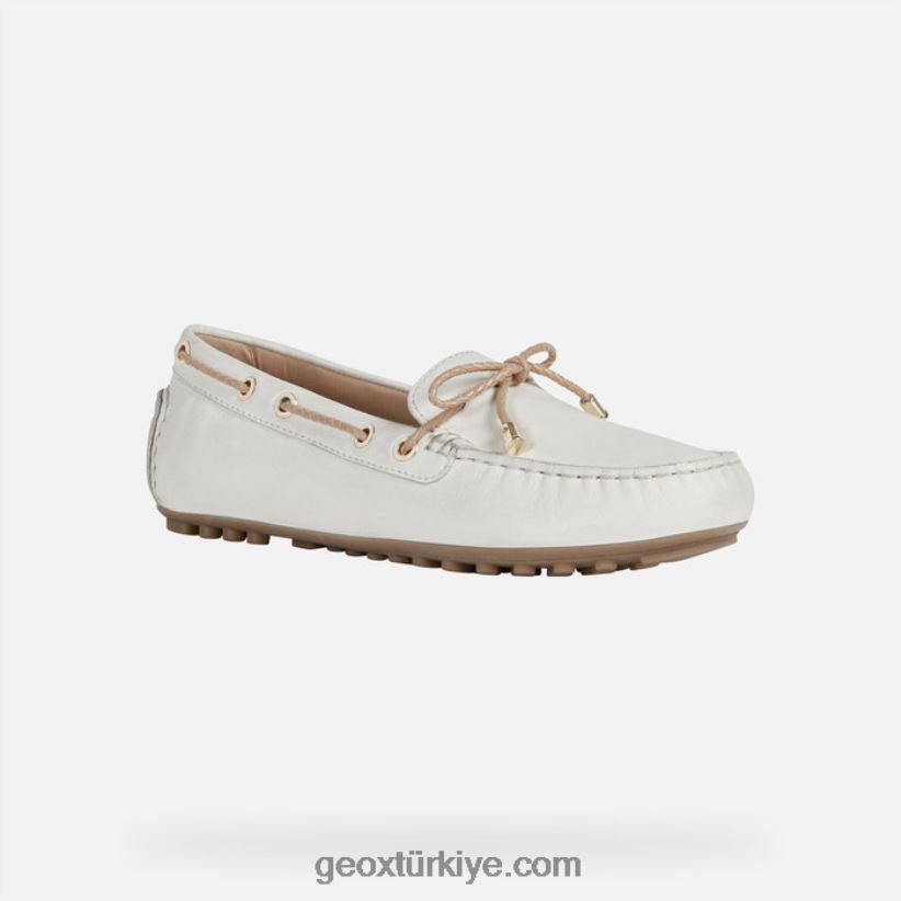 leelyan kadın kırık beyaz/kum Geox B60TP6387