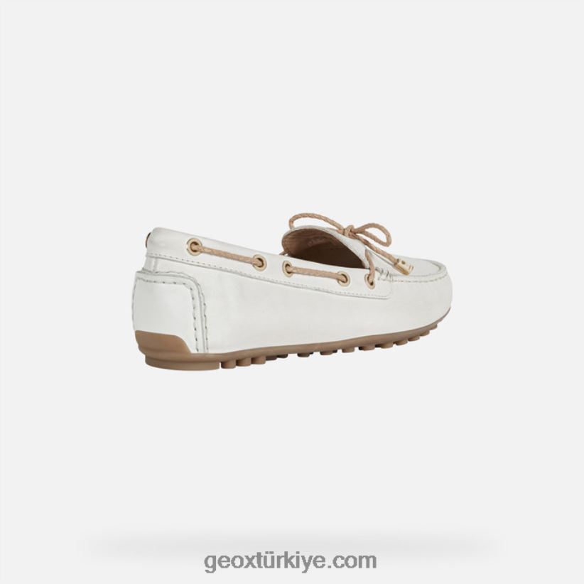 leelyan kadın kırık beyaz/kum Geox B60TP6387