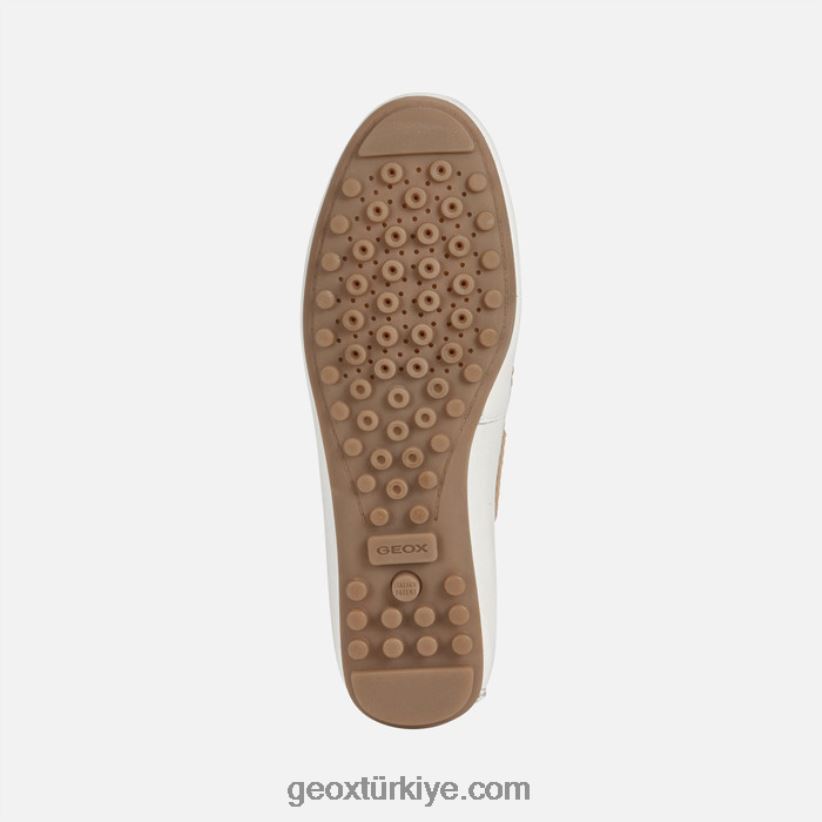 leelyan kadın kırık beyaz/kum Geox B60TP6387