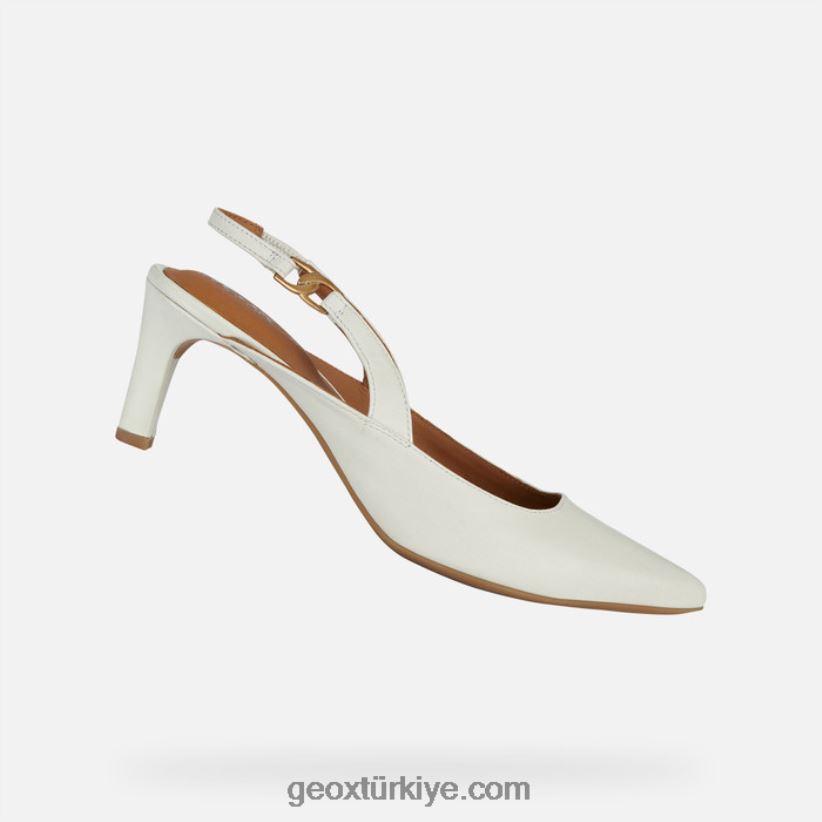 bibbiana kadın Beyaz kapalı Geox B60TP6289