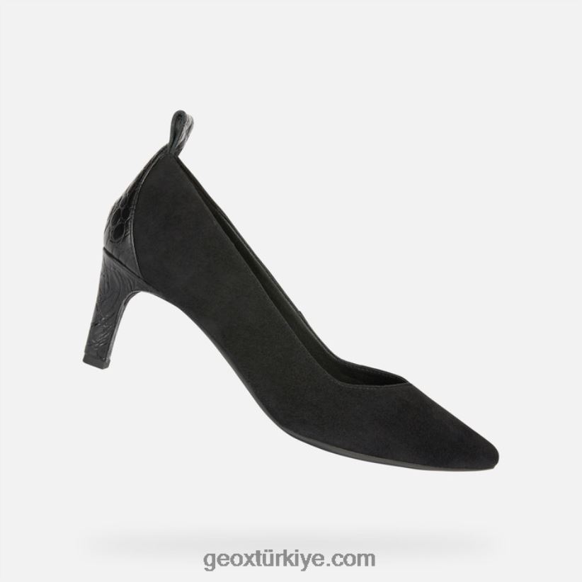 bibbiana kadın siyah Geox B60TP6573