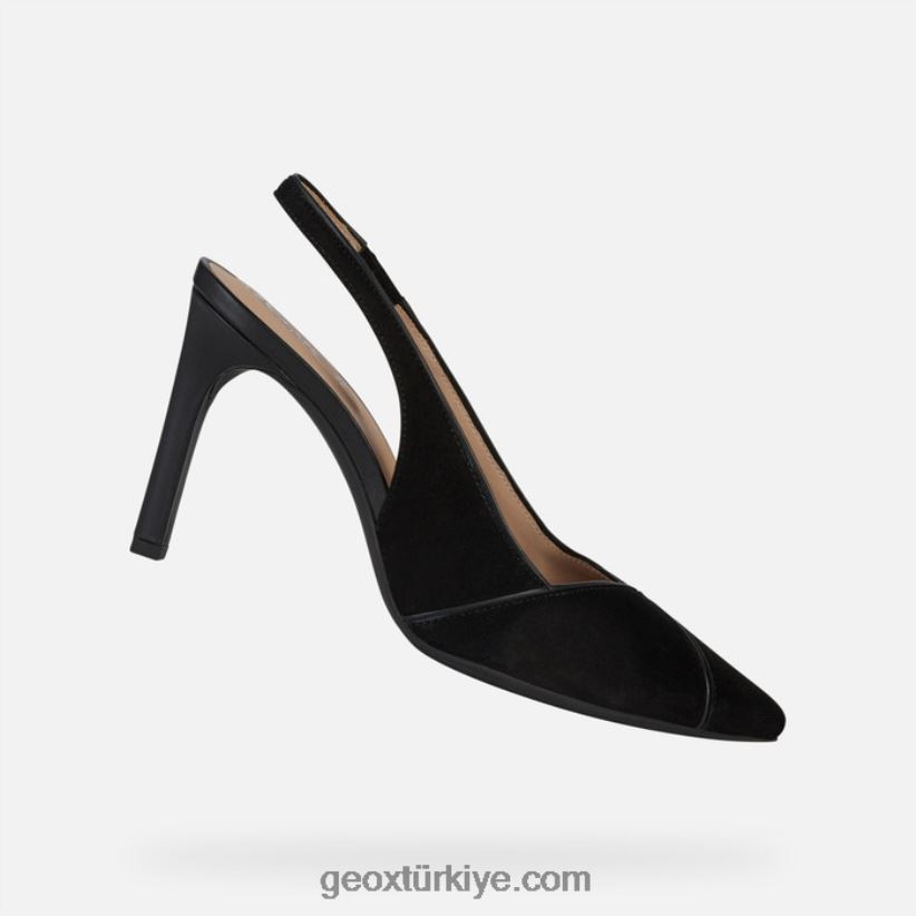 faviola kadın siyah Geox B60TP6609