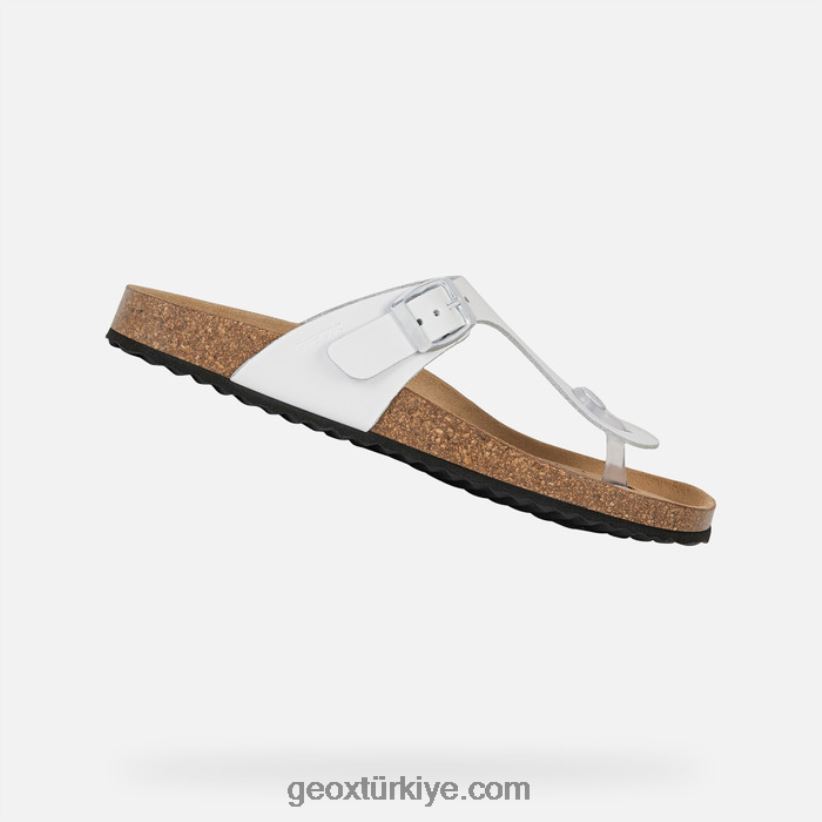 brionia kadın beyaz Geox B60TP6610