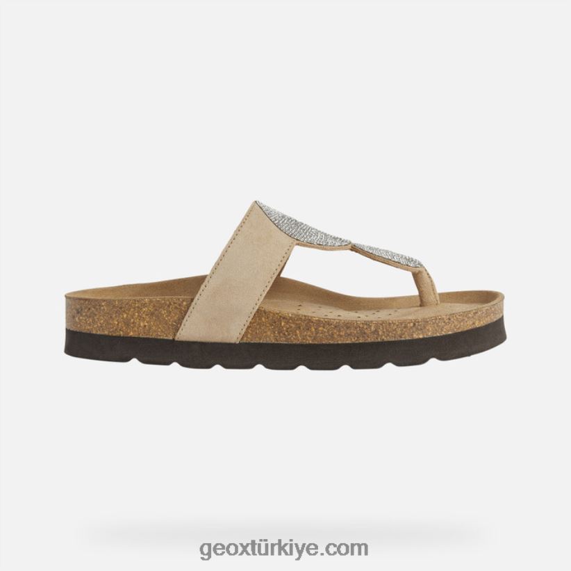 brionia yüksek kadın açık kahverengi Geox B60TP6379