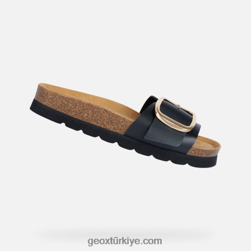 brionia yüksek kadın siyah Geox B60TP6277