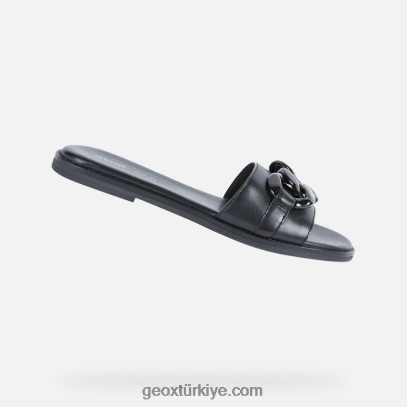 güzel kadın siyah Geox B60TP6368