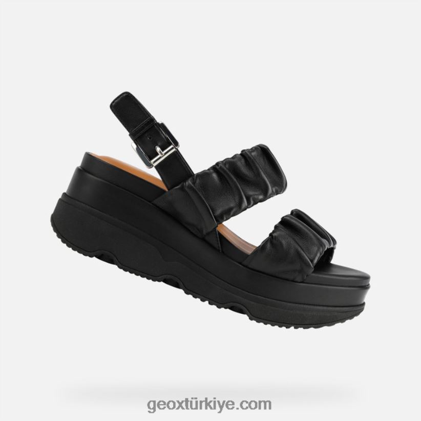 gardenya kadın siyah Geox B60TP6470