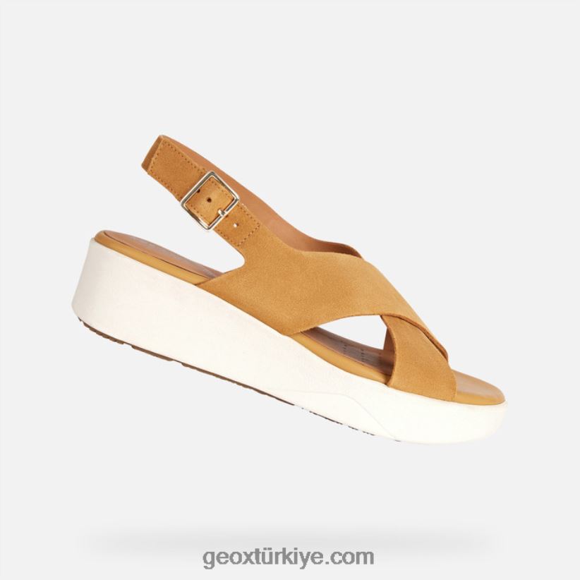 laudara kadın hardal Geox B60TP6128