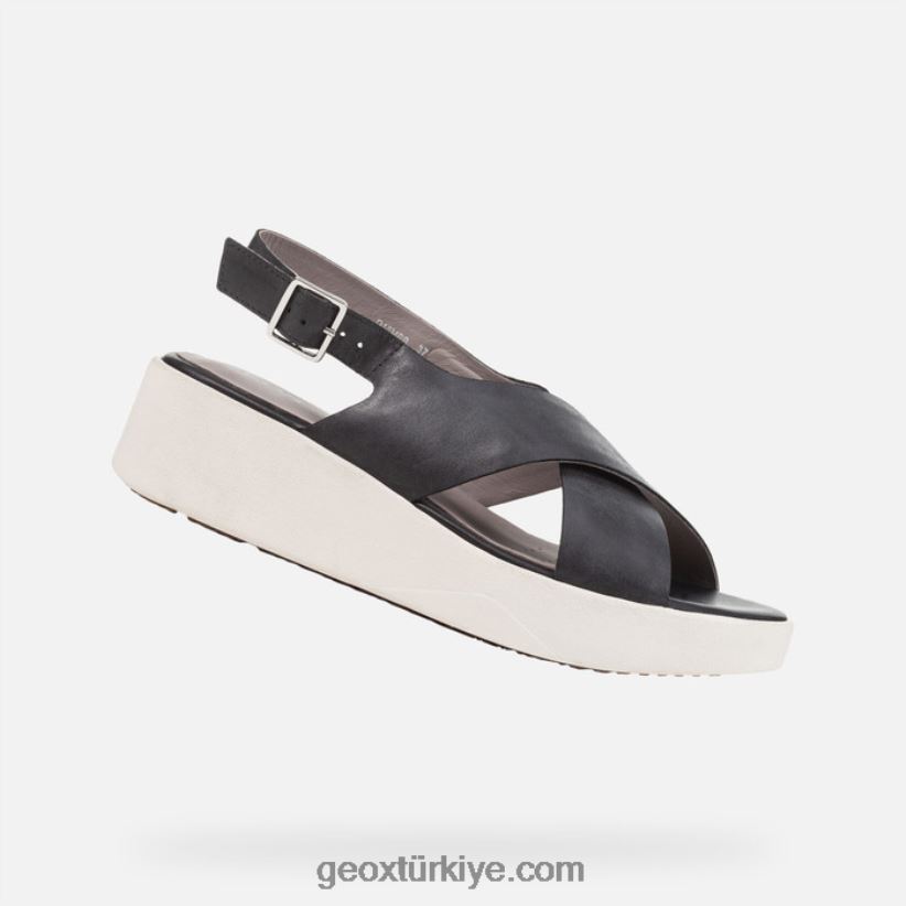 laudara kadın siyah Geox B60TP6353