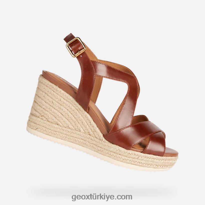 ponza kadın kahverengi Geox B60TP6203