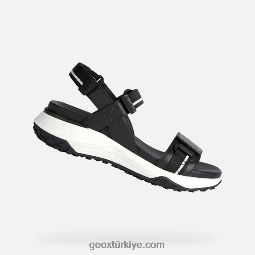 sabunis kavrama kadın siyah Geox B60TP677