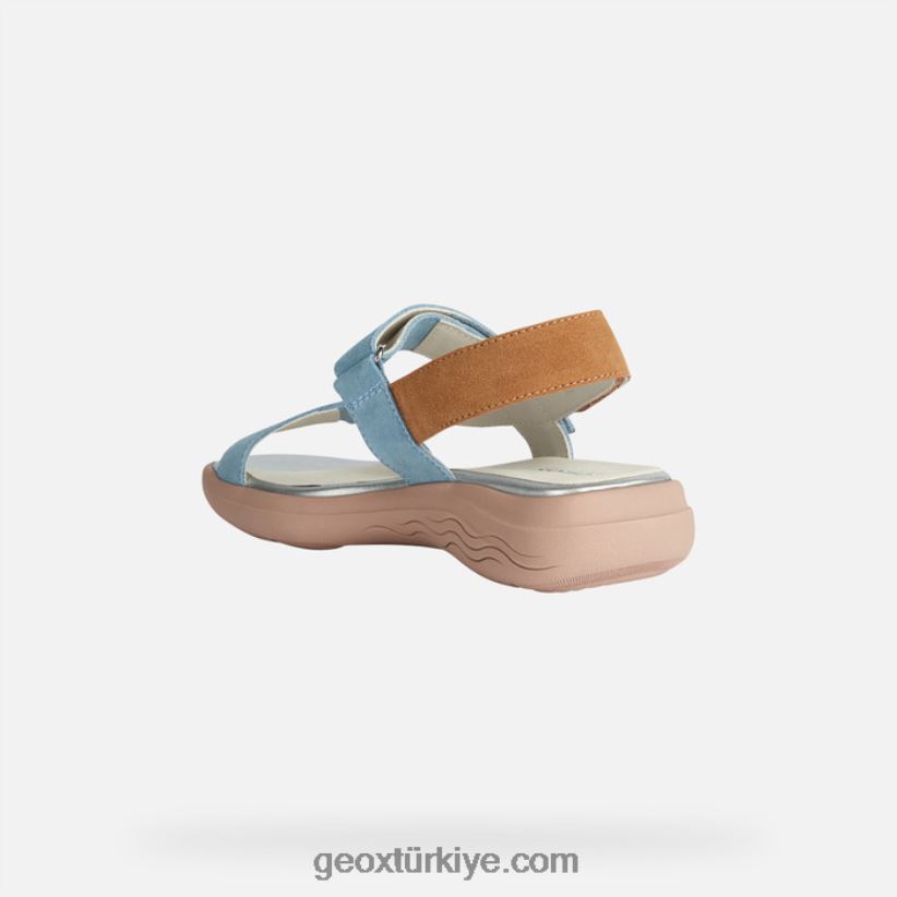 spherica ec5w kadın açık gökyüzü/deve Geox B60TP637