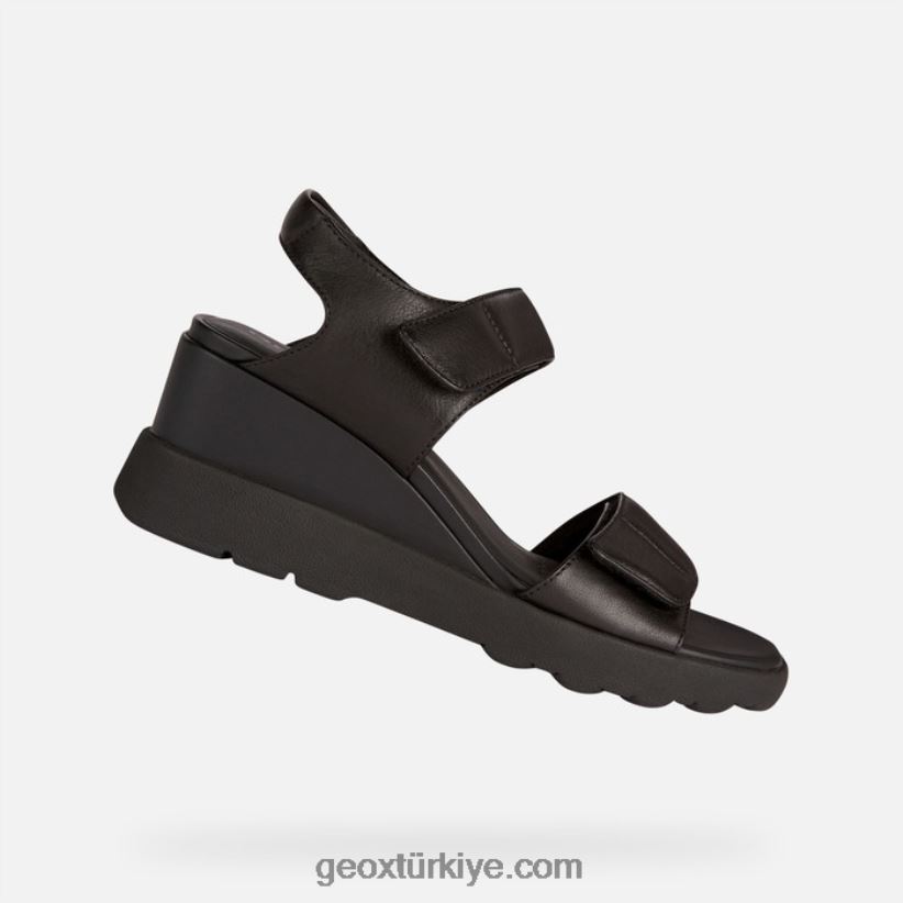 spherica ec6 kadın siyah Geox B60TP61667