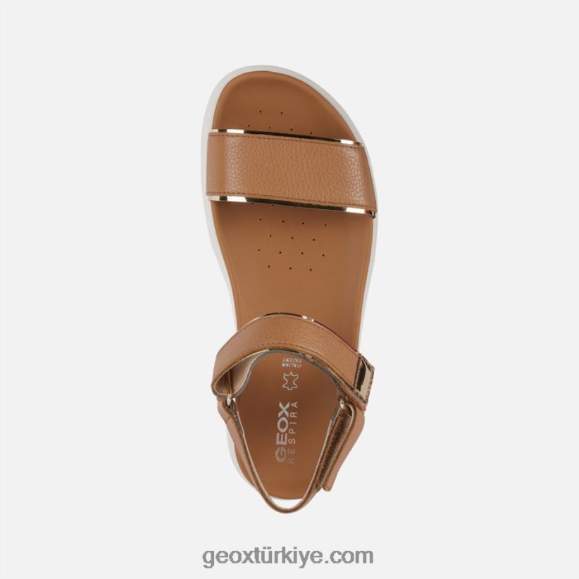 xand 2.1s kadın deve/açık altın Geox B60TP6141