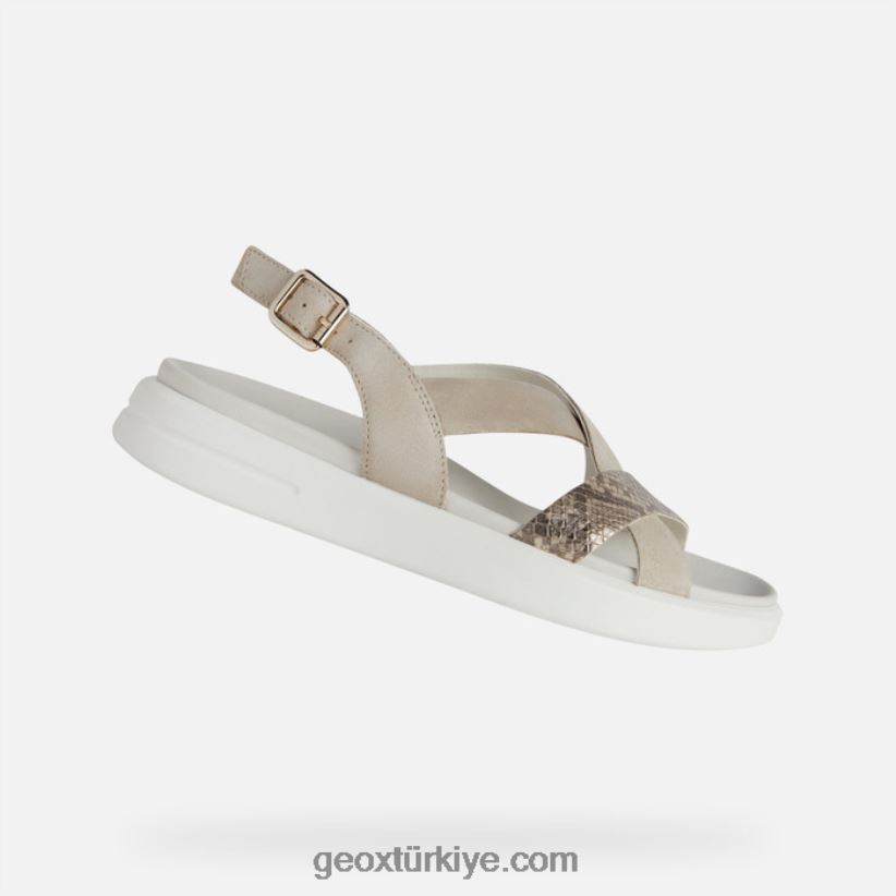 xand 2s kadın açık kahverengi/cilt Geox B60TP6560