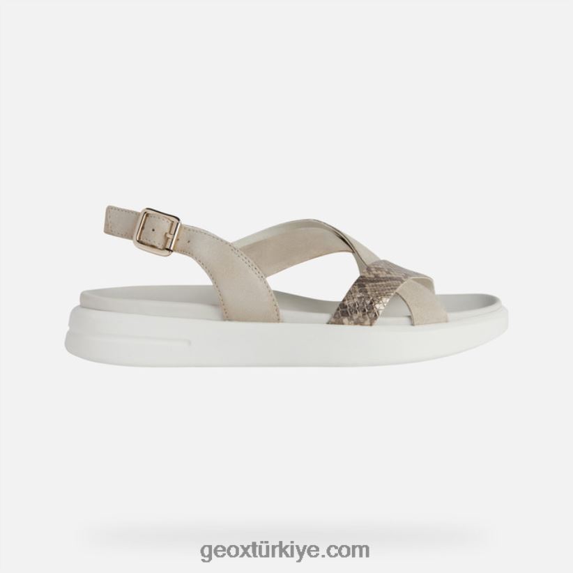 xand 2s kadın açık kahverengi/cilt Geox B60TP6560