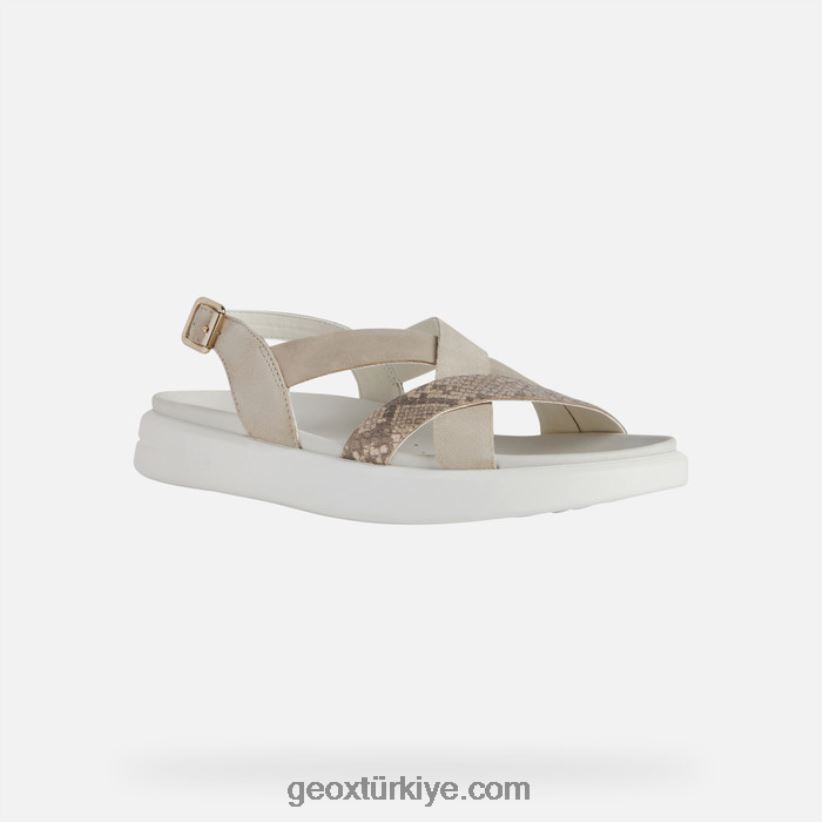 xand 2s kadın açık kahverengi/cilt Geox B60TP6560