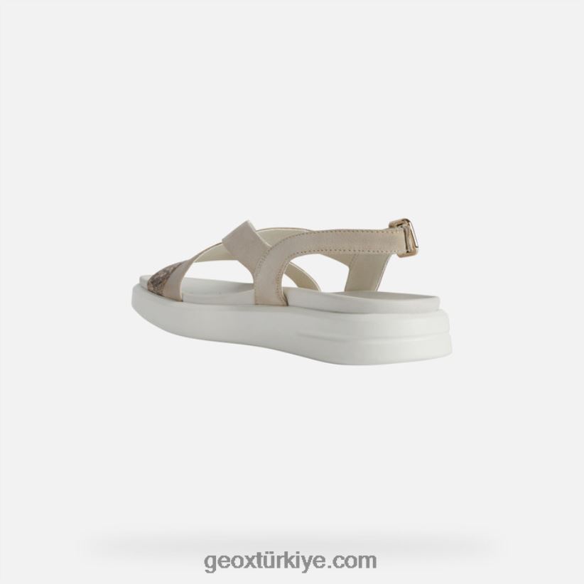 xand 2s kadın açık kahverengi/cilt Geox B60TP6560