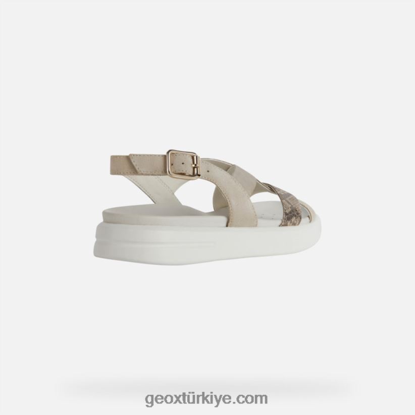 xand 2s kadın açık kahverengi/cilt Geox B60TP6560