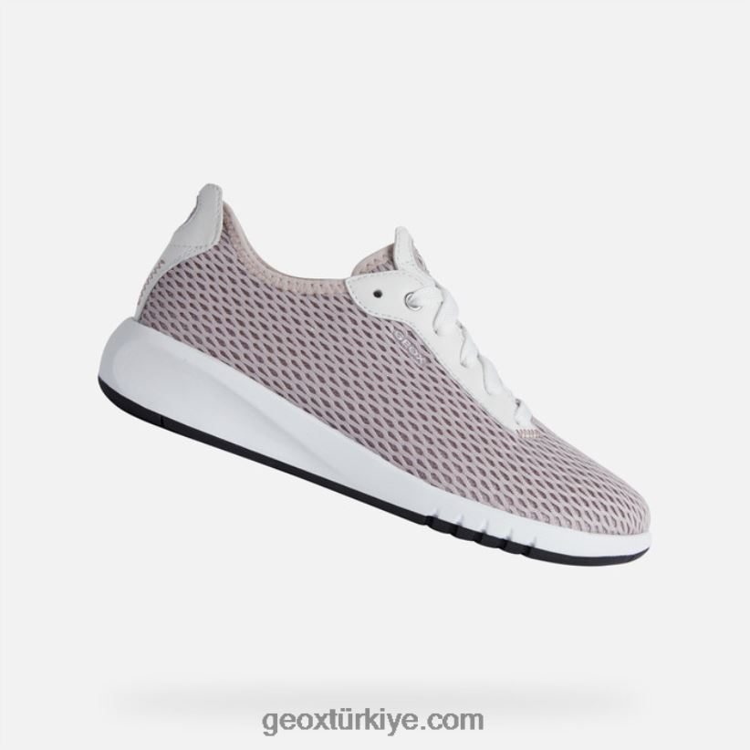 aerantis kadın antik gül/beyaz Geox B60TP6337