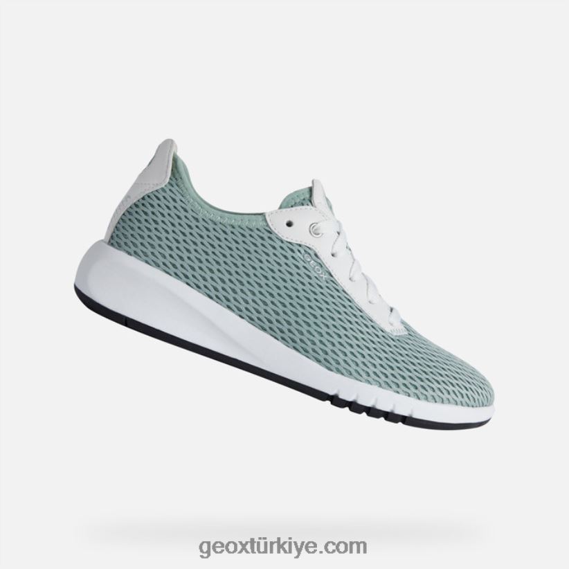 aerantis kadın nane/beyaz Geox B60TP6336