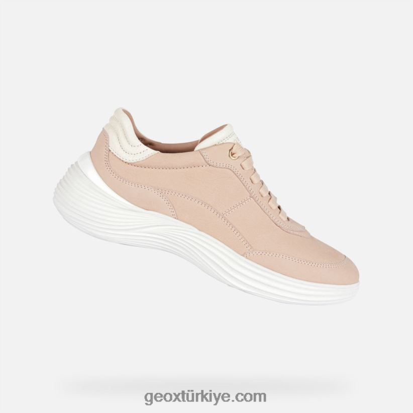 akıcı kadın çıplak/beyaz Geox B60TP692