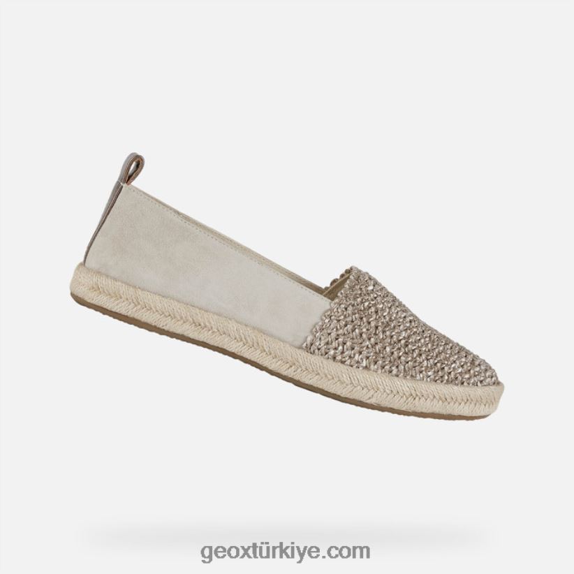 alçakgönüllü kadın boz kahverengi/buz Geox B60TP61727