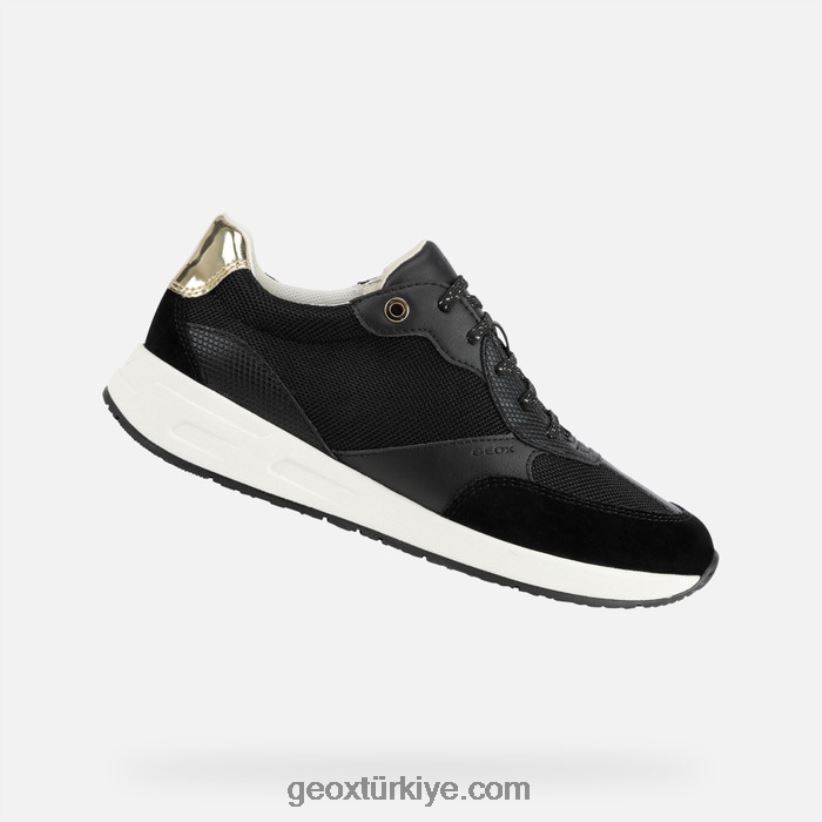 bulmyalı kadın siyah Geox B60TP6613