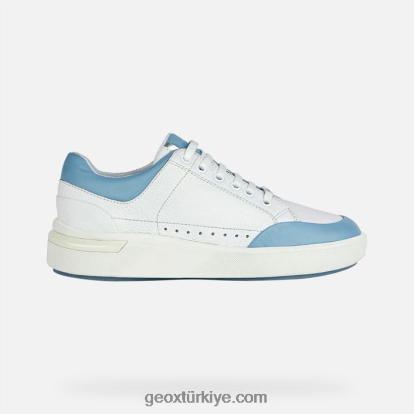 dalyla kadın beyaz/açık gökyüzü Geox B60TP694