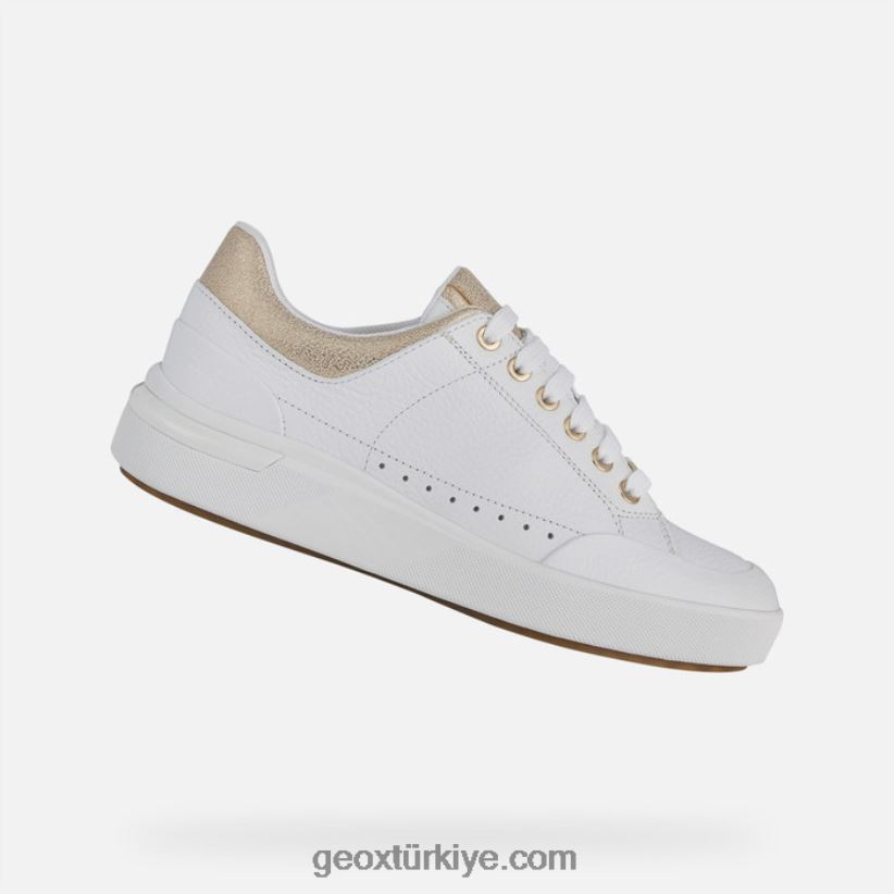 dalyla kadın beyaz/şampanya Geox B60TP6376